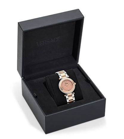Versace Rose Gold Dial Reve Women's Watch - VE8B00424