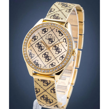 GUESS Quartz Champagne Dial Analog Women's Watch W1279L2