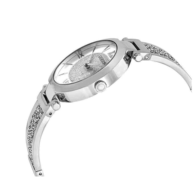 GUESS Aurora Women Silver Dial Stainless Steel Analog Watch W1288L1