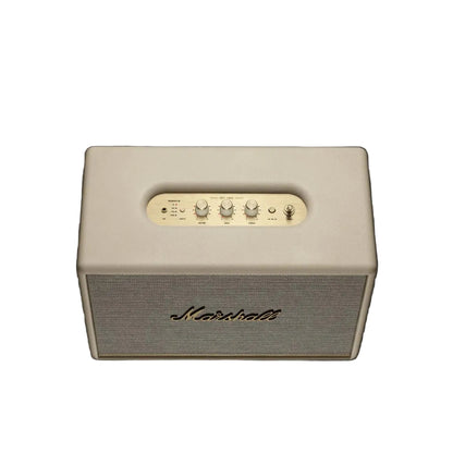 Marshall speaker on a dark background
