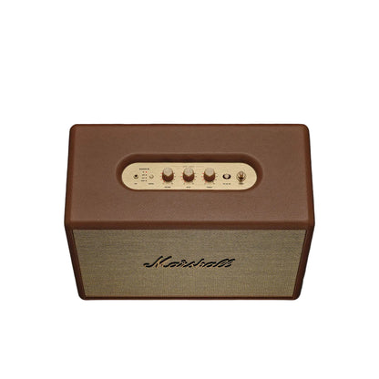 Marshall speaker on a dark background