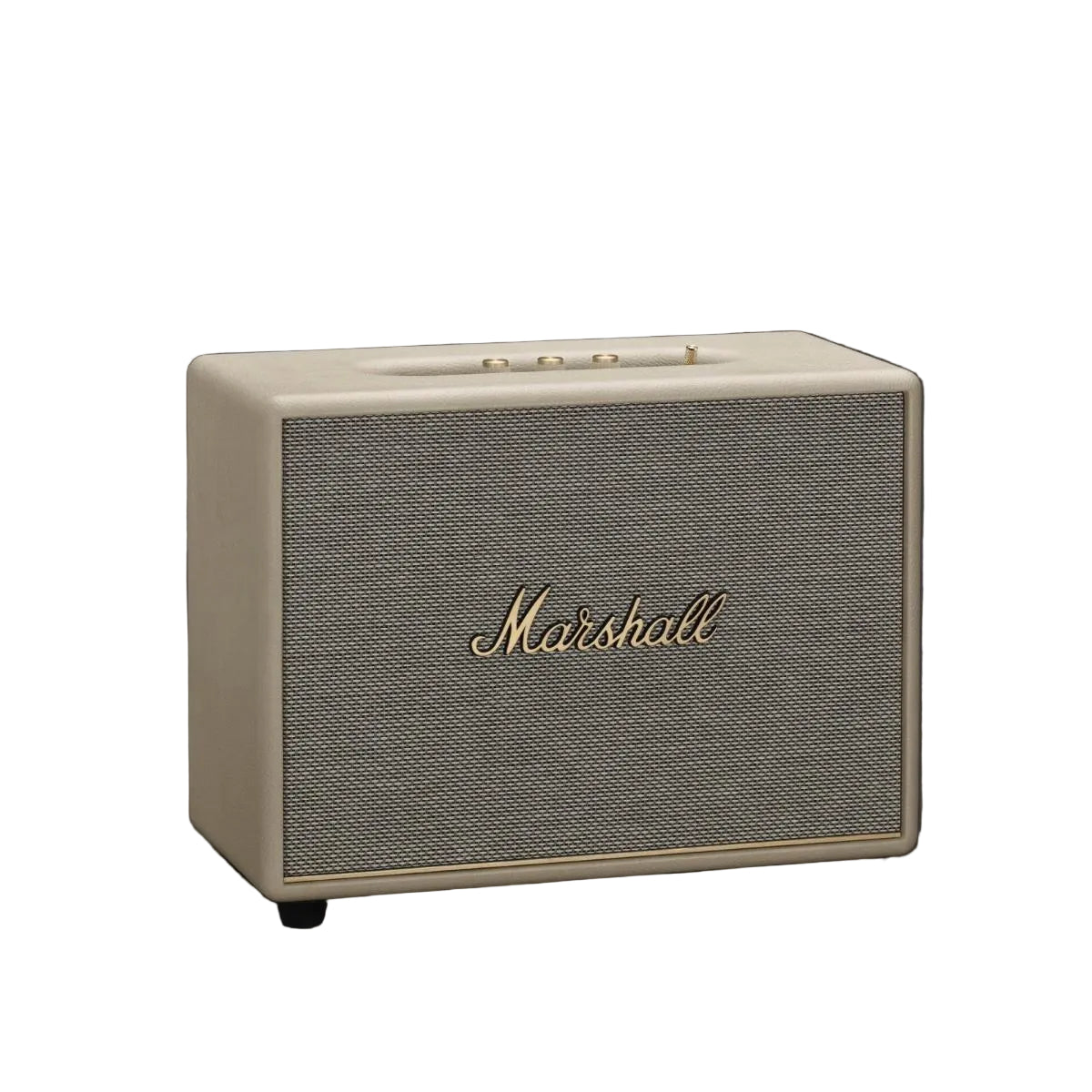 Marshall speaker on a dark background