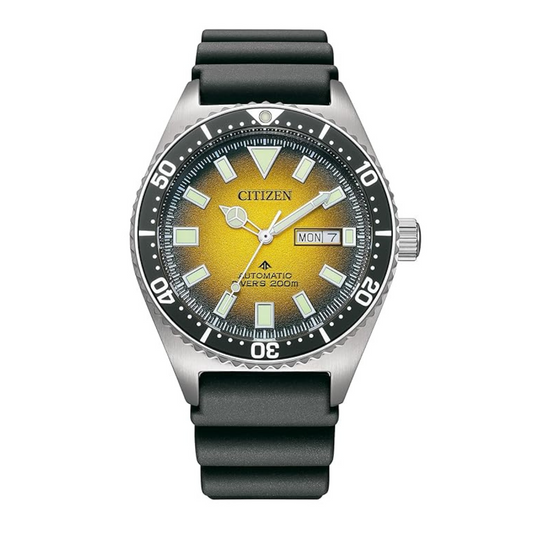 Citizen Promaster Automatic Yellow Dial Men’s Watch - NY0120-01X