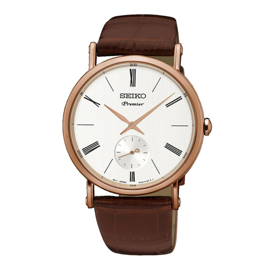 Seiko Premier Small Second Hand Quartz Men Watch - SRK038P1