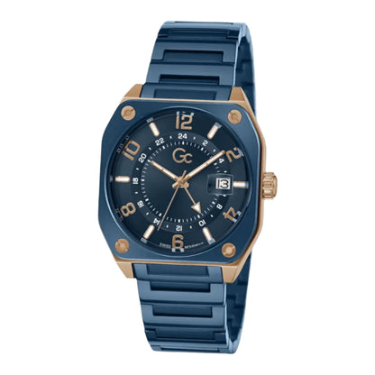 GC Men Airborne Blue Square Dial Analog Watch Z16008G7MF