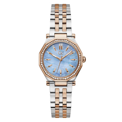 GC Gleam Blue Dial Analog Stainless Steel Women's Watch Z55002L7