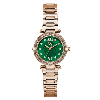 GC Vogue Cable Quartz Green Dial Analog Watch For Women Z57003L9