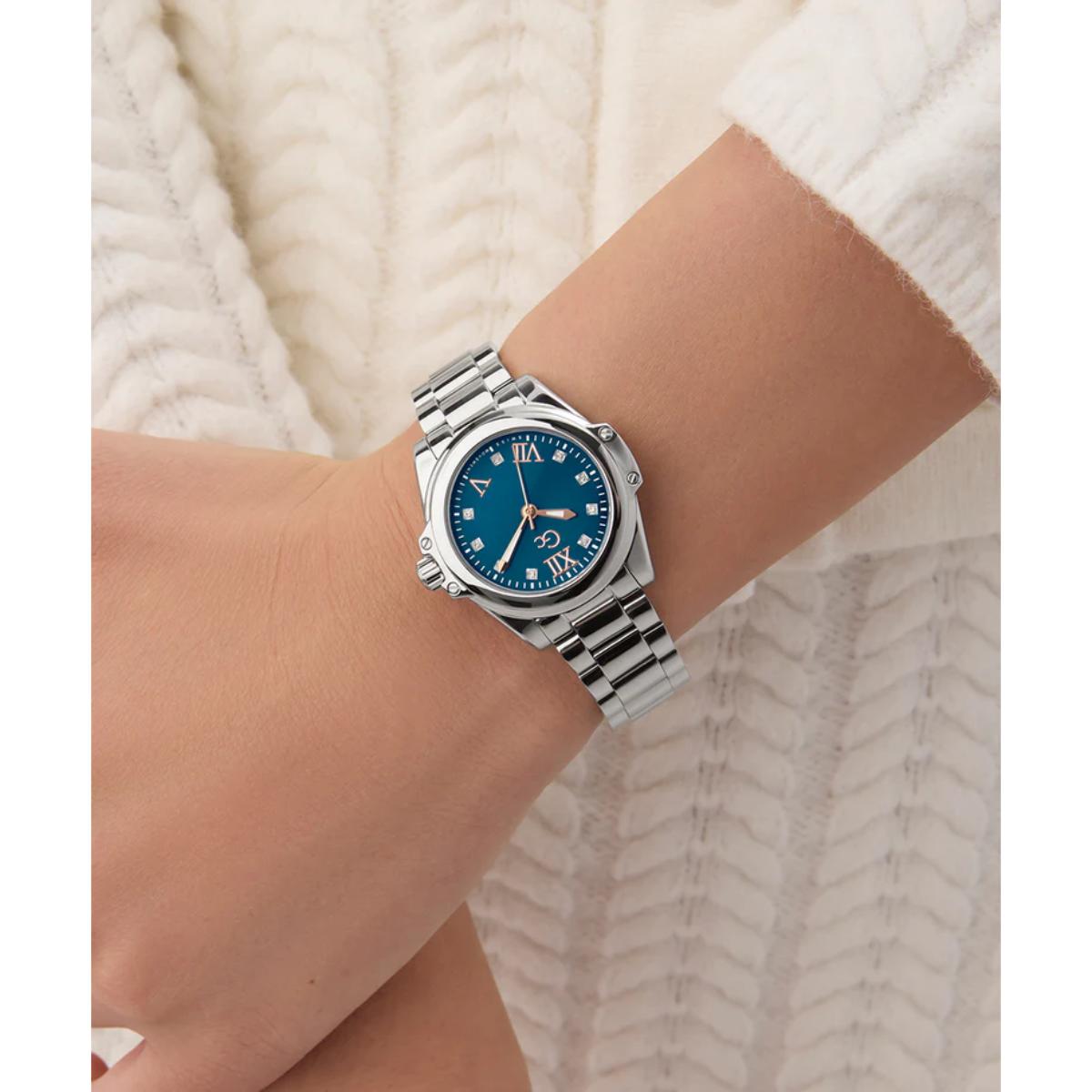 GC Bolt Lady Mini Quartz Blue Dial Analog Women's Watch Z58004L7
