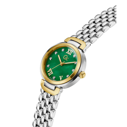 GC Quartz Allure Quartz Green Dial Analog Women's Watch Z64002L1