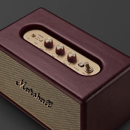 Marshall ACTON III 4.9 Compact Bluetooth speaker Burgundy
