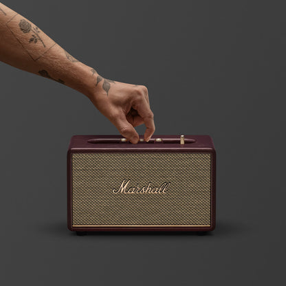 Marshall ACTON III 4.9 Compact Bluetooth speaker Burgundy