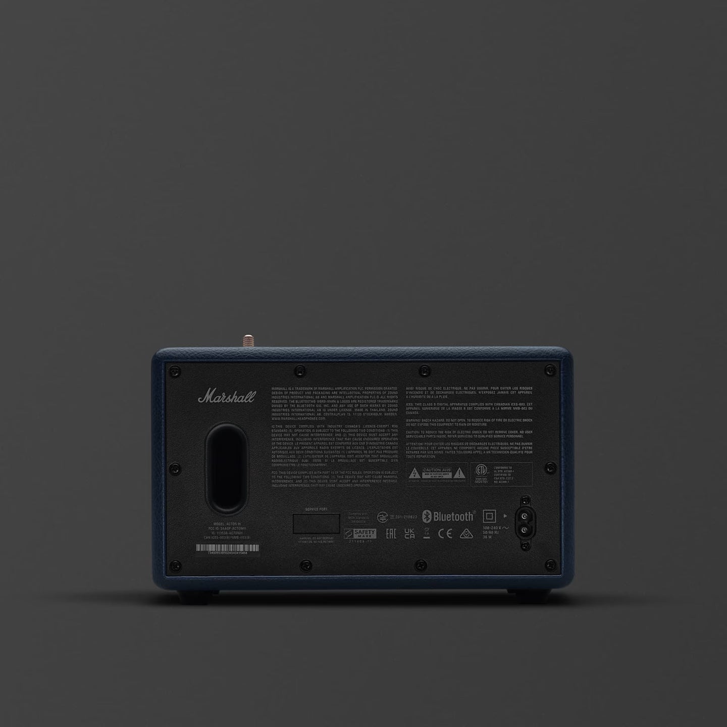 Marshall ACTON III 4.9 Compact Bluetooth speaker MidNight Blue