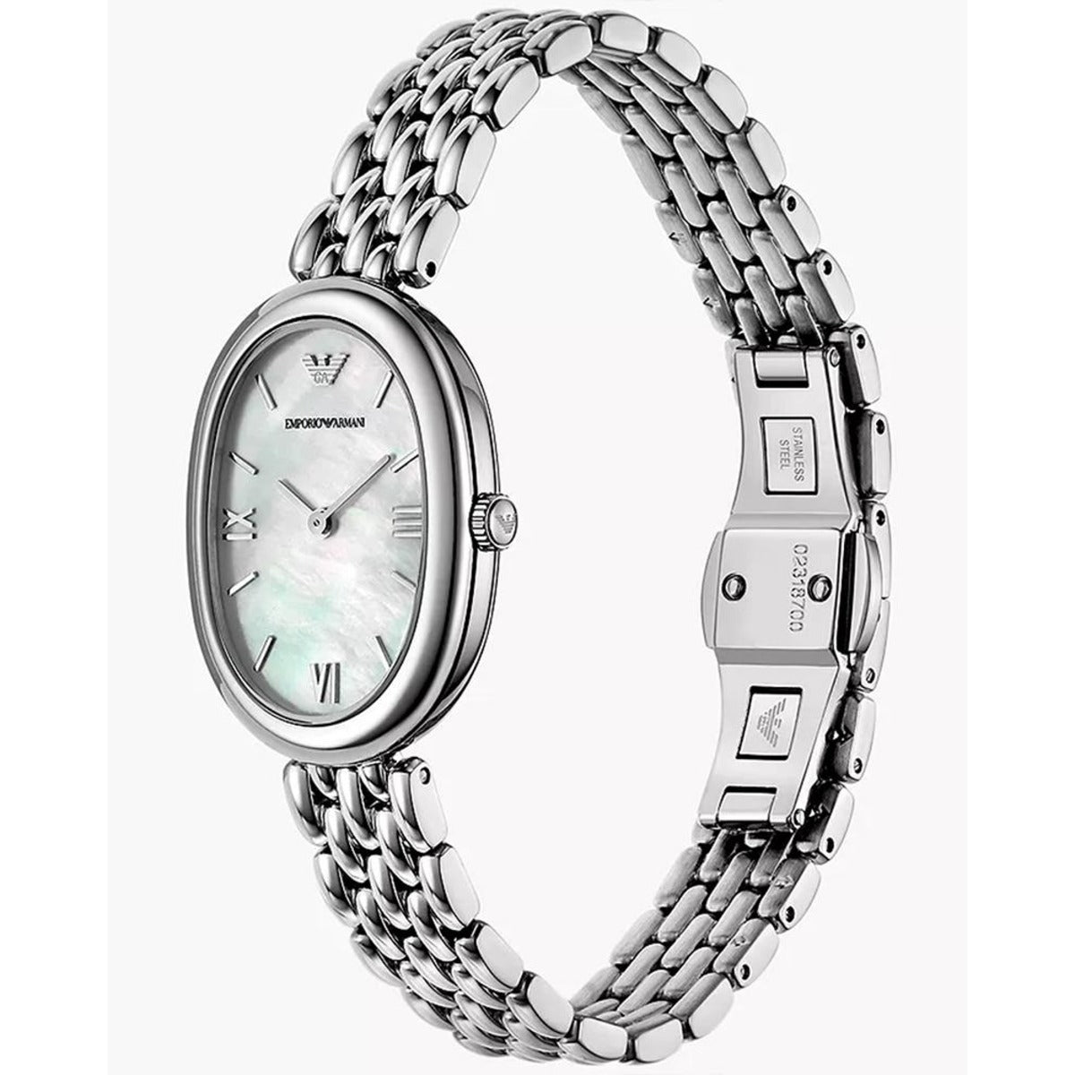 Emporio Armani Mother of Pearl Dial Analog Women Watch AR11706