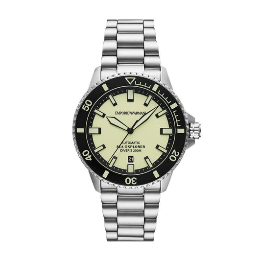 Emporio Armani Sea Explorer Automatic Stainless Steel Men Watch AR60083