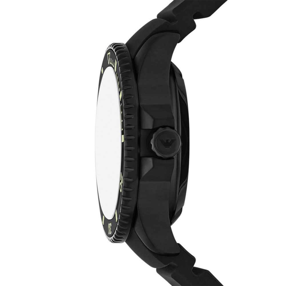 Emporio Armani Sea Explorer Automatic Silicone Strap Men Watch AR60085
