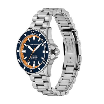 Emporio Armani Sea Explorer Automatic Blue Dial Men's Watch AR60090