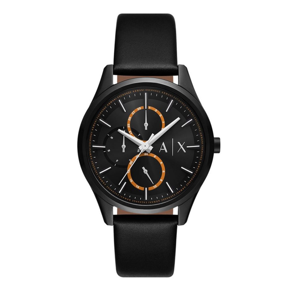 Armani Exchange Quartz Black Dial Chronograph Watch for Men - AX1886