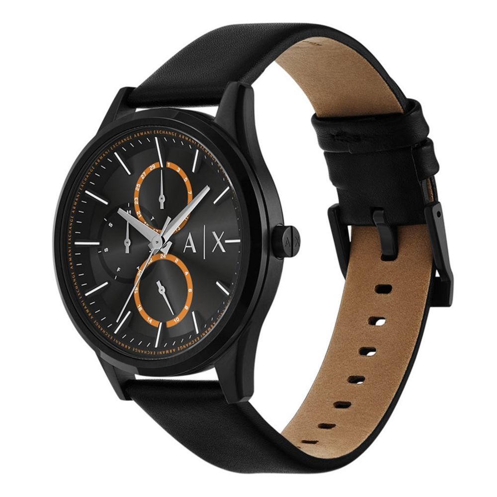 Armani Exchange Quartz Black Dial Chronograph Watch for Men - AX1886