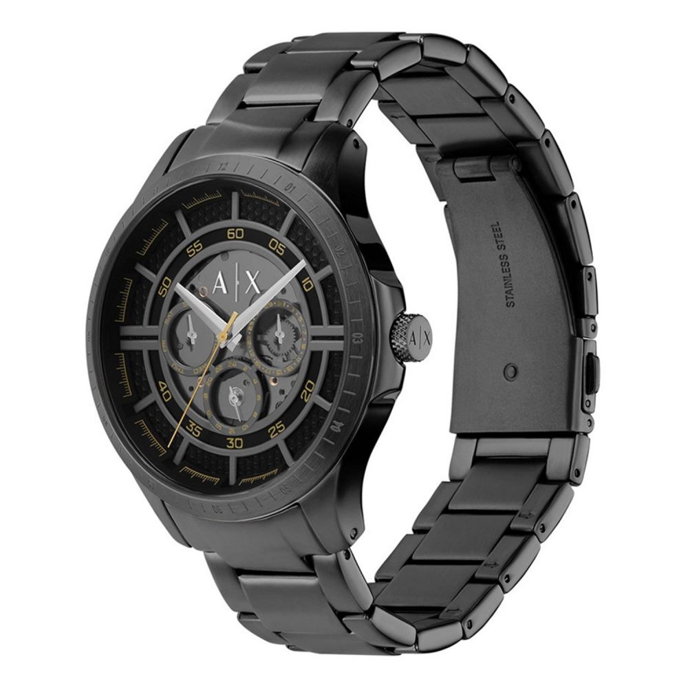 Armani Exchange Quartz Black Dial Multifunction Analog Men's Watch AX2460