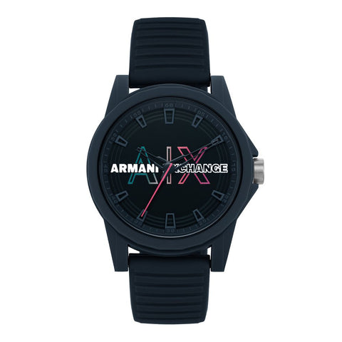 AX2529 | ARMANI EXCHANGE Outerbanks Round Blue Watch for Men - Buy Now at Sai Creations Watches