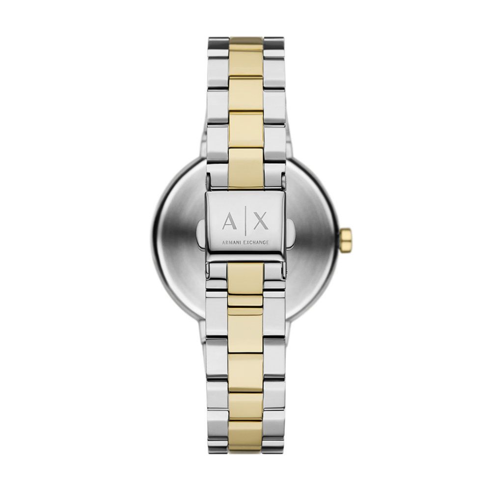 Armani Exchange Quartz Green Dial Analog Stainless Steel Women Watch AX5176