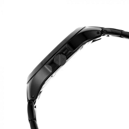 AX7101 | ARMANI EXCHANGE Hampton Black Dial Watch With Bracelet for Men - Gift Set