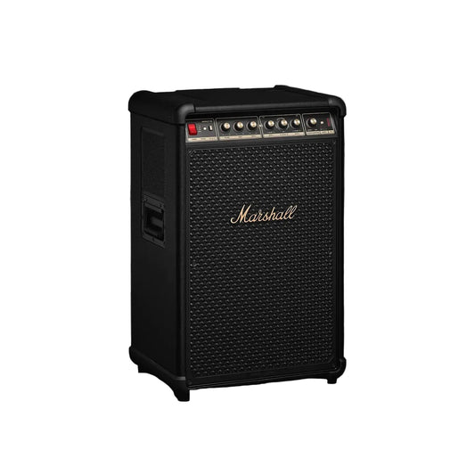 Marshall amplifier on a dark background