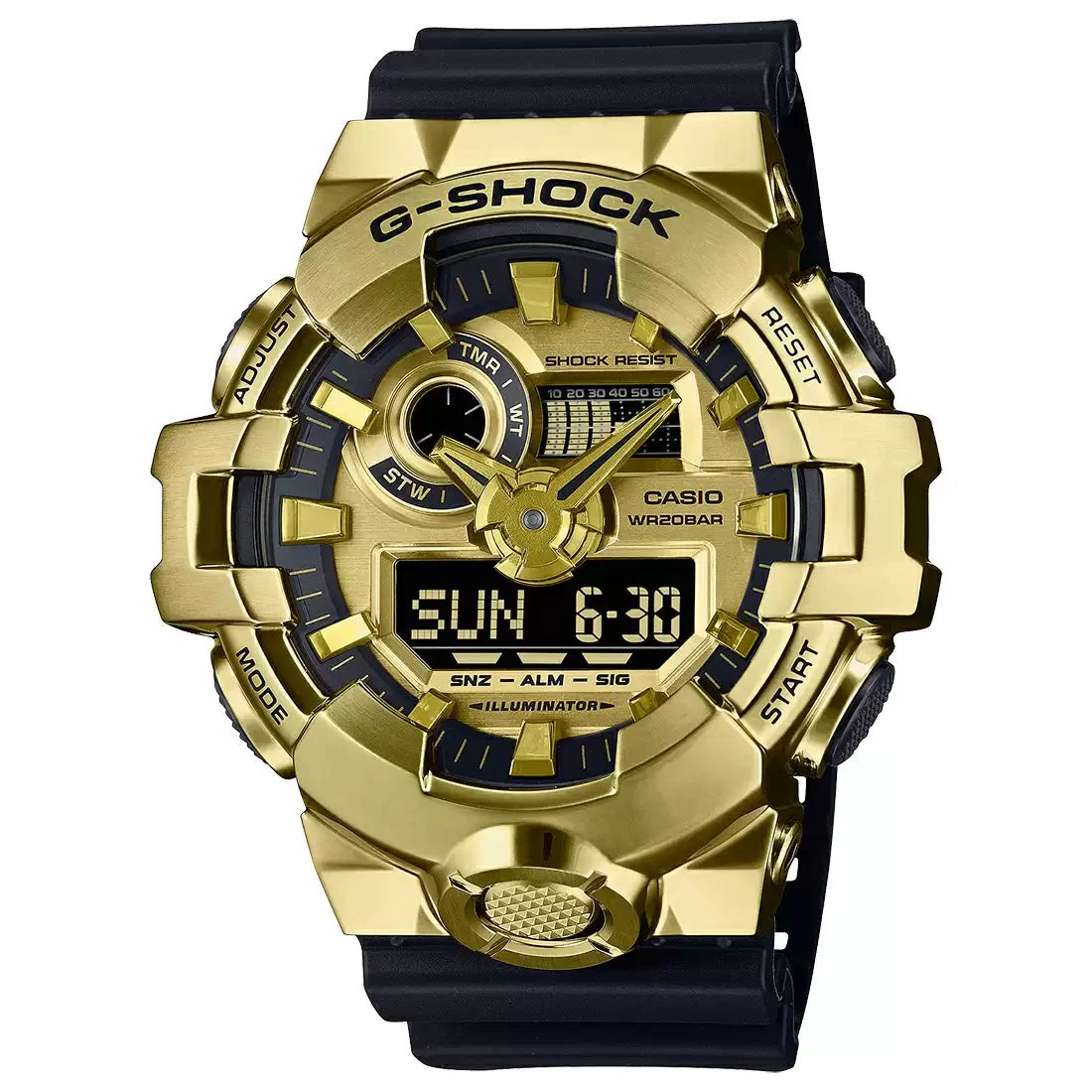 Casio G-SHOCK G-STEEL 700 SERIES GM-700G-9A - G1608