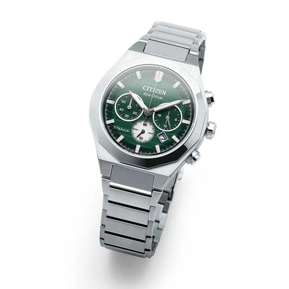 Citizen Green Zenshin chronograph 60 Three-hand Men's Watch - CA4691-59X