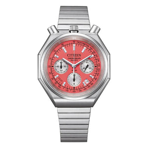 Citizen Bullhead Salmon Pink Dial Analog Men's Watch - AN3700-89Z