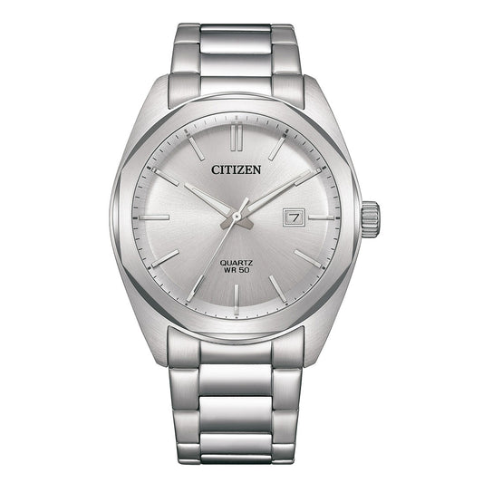 Citizen Hyperion Quartz Silver Dial Men's Watch - BI5110-54A