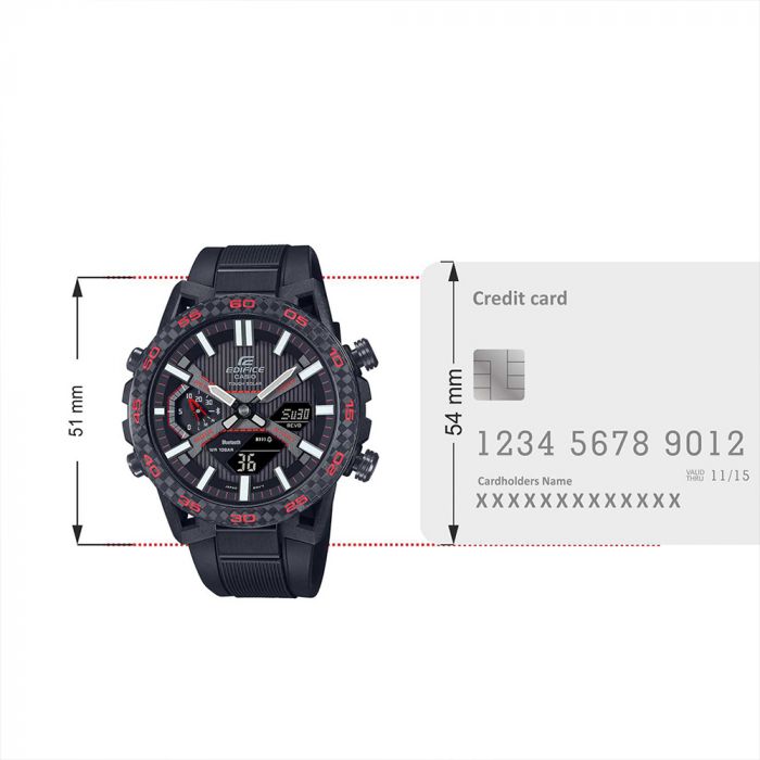 ED563 | CASIO Edifice Solar Powered Men's Watch