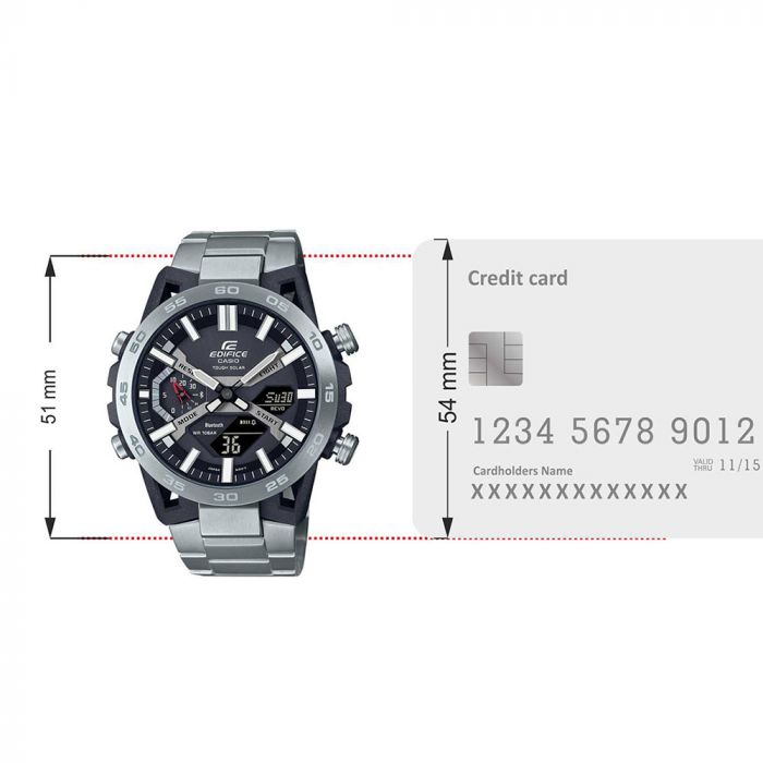 ED564 | CASIO Edifice Solar Powered Men's Watch