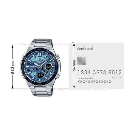 ED599 | CASIO Edifice ANALOG-DIGITAL