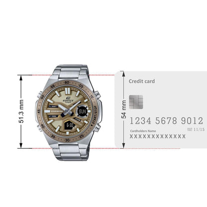 ED600 | CASIO Edifice Analog-Digital Men's Watch