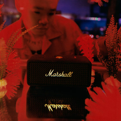 Marshall EMBERTON III Portable speaker Black and Brass