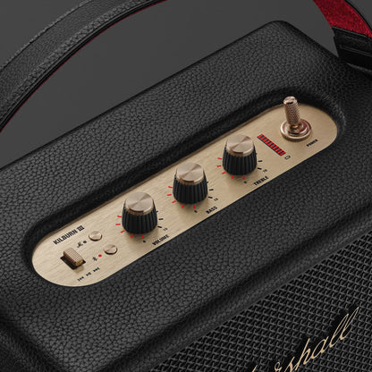 Marshall KILBURN III Wireless speaker with 50+ hours Playtime Black and Brass