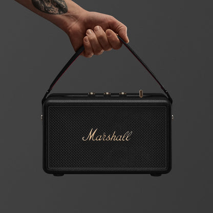 Marshall KILBURN III Wireless speaker with 50+ hours Playtime Black and Brass