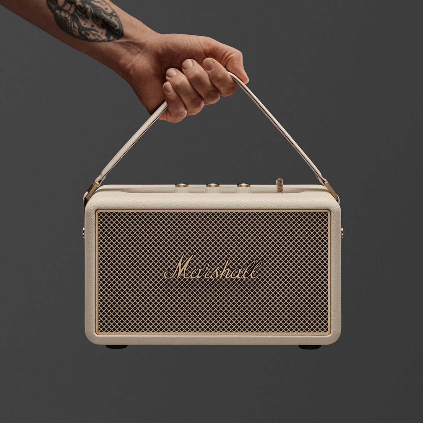 Marshall KILBURN III Wireless speaker with 50+ hours Playtime Cream