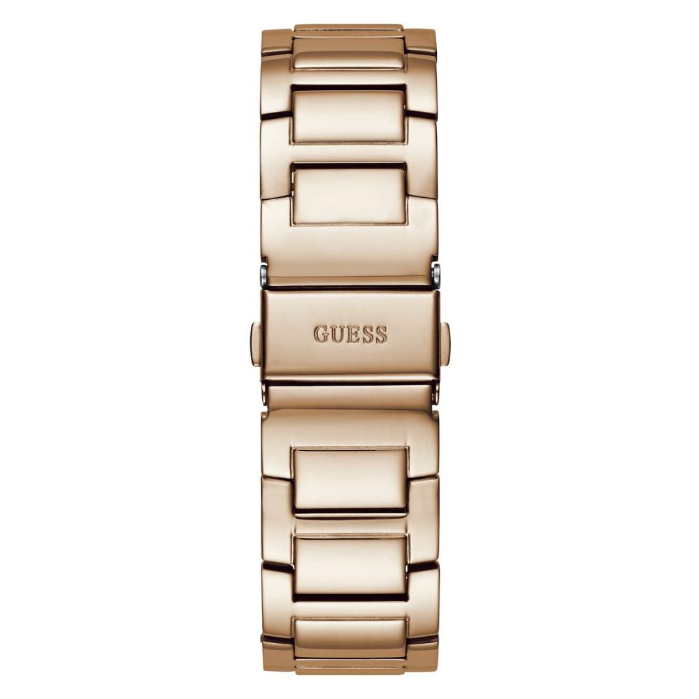GUESS Women Queen Rose Gold Dial Stainless Steel Analog Watch GW0464L3