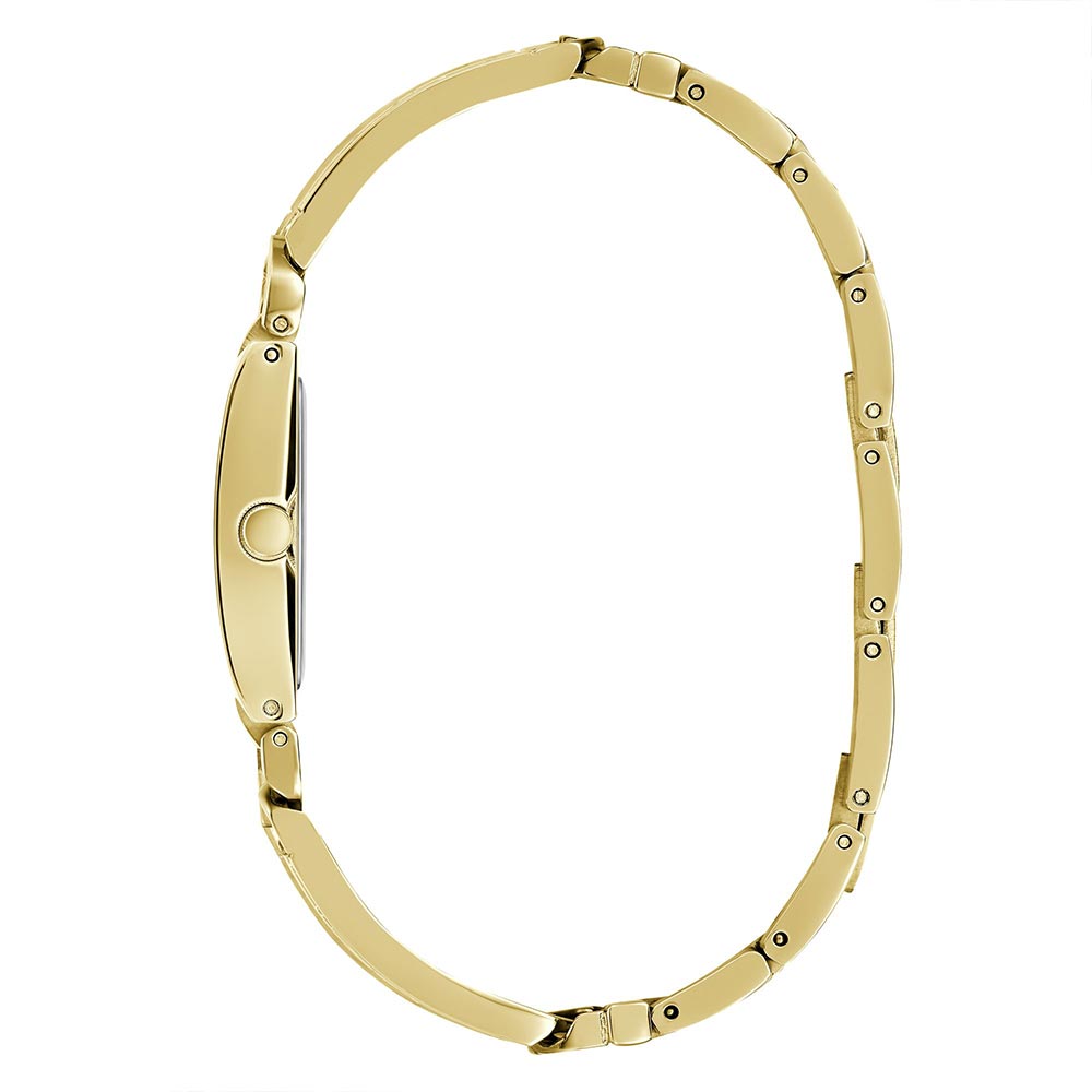 GUESS Mod Champagne Rectangle Dial Quartz Analog Women Watch GW0668L2
