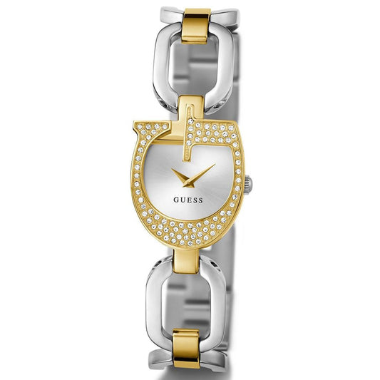 GUESS Women 2-Tone Gold Tone Analog Watch GW0683L6