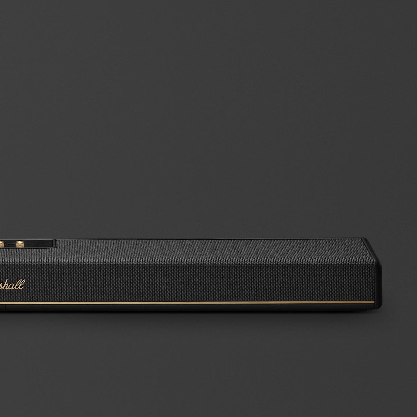 Marshall HESTON 120 Soundbar with Dolby Atmos immersive sound Black