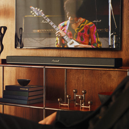 Marshall HESTON 120 Soundbar with Dolby Atmos immersive sound Black