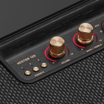 Marshall HESTON 120 Soundbar with Dolby Atmos immersive sound Black