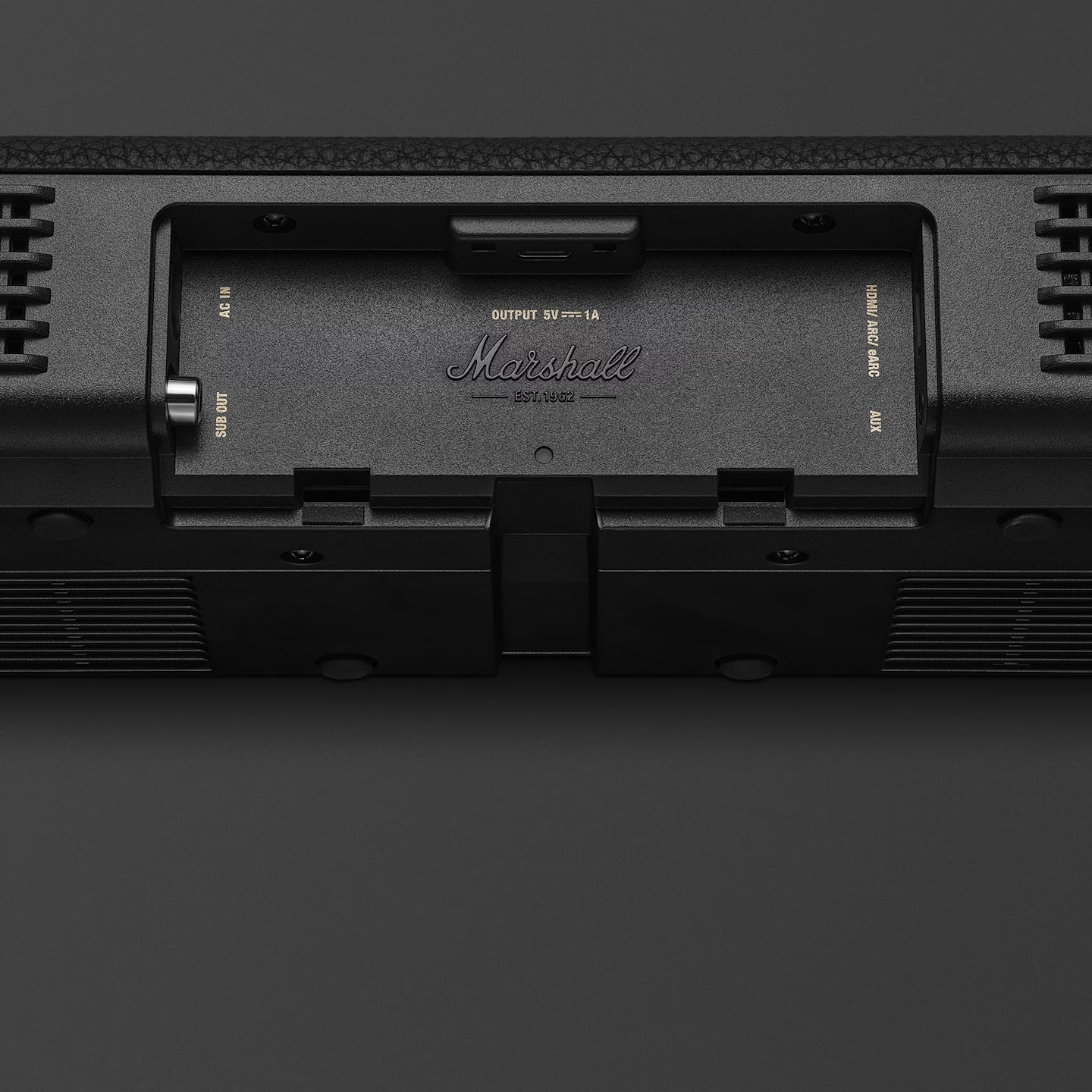 Marshall HESTON 60 TV soundbar with immersive Audio Black