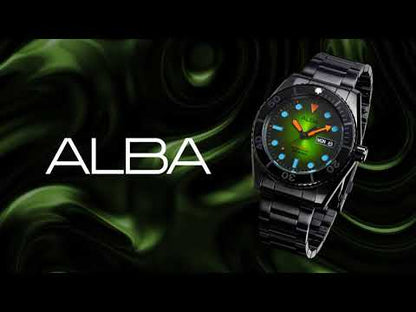 ALBA Mechanical Tokyo Neon Dial Automatic Men's Watch - AL4285X1