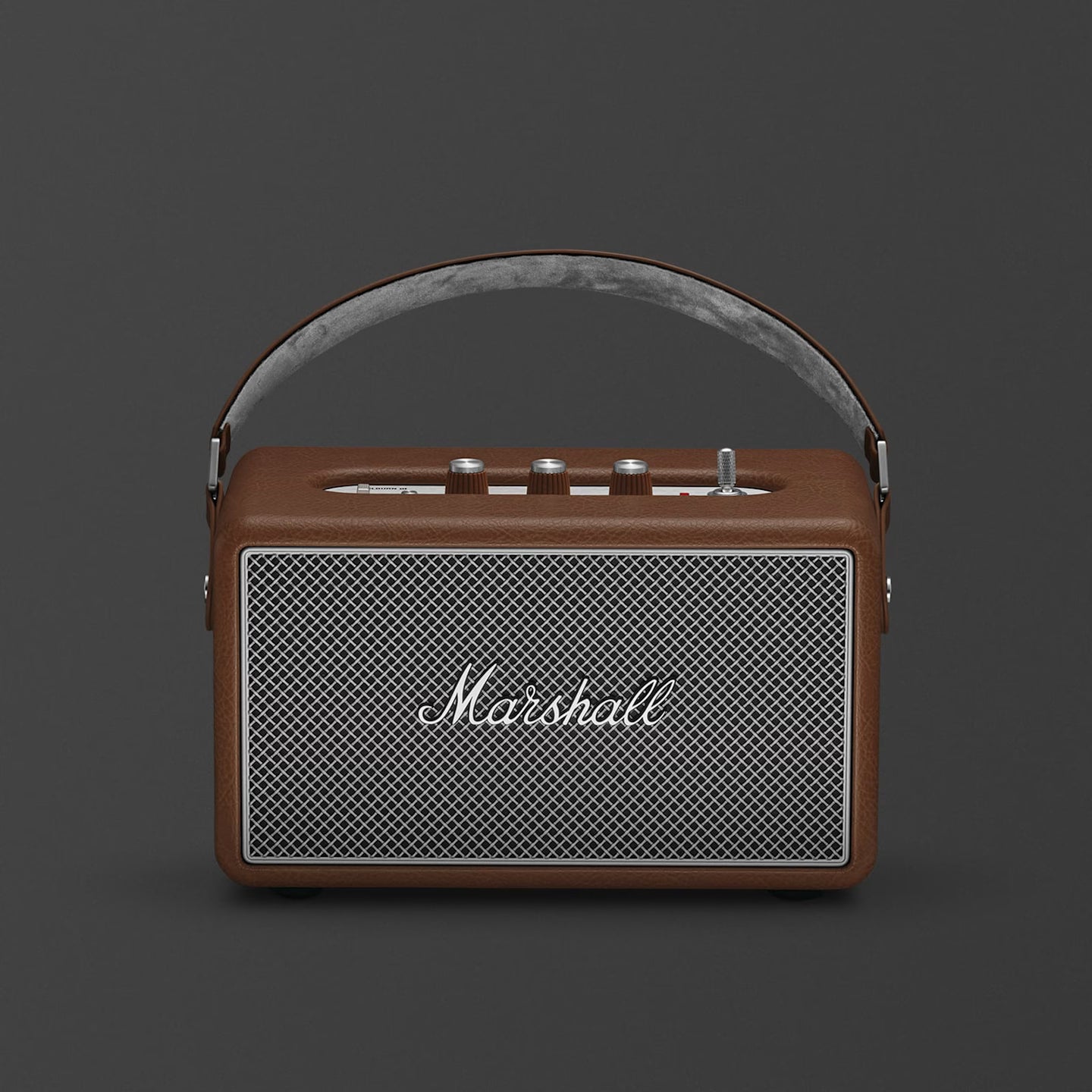Marshall KILBURN III Wireless speaker with 50+ hours Playtime Brown