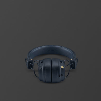 Marshall MAJOR V Wireless on-ear headphones with 100+ hours of playtime Blue