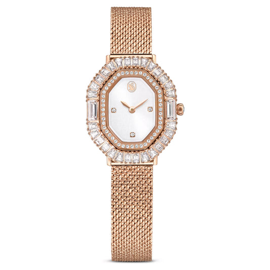 Swarovski Matrix Quartz Rose Gold Dial Analog Women's Watch 5732497